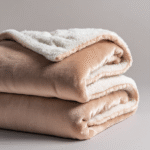 cobija térmica terciopelo & borrego almar deluxe