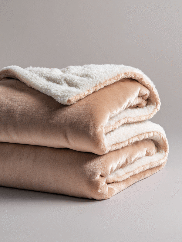 cobija térmica terciopelo & borrego almar deluxe cobija térmica terciopelo & borrego almar deluxe